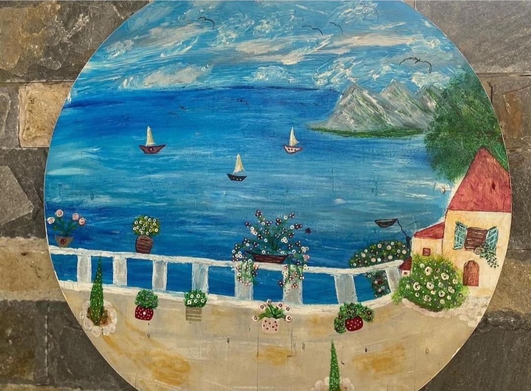 Villa Mesonisi Με Υπέροχη Θέα Στον Παγασητικό!! Áfissos Exterior foto