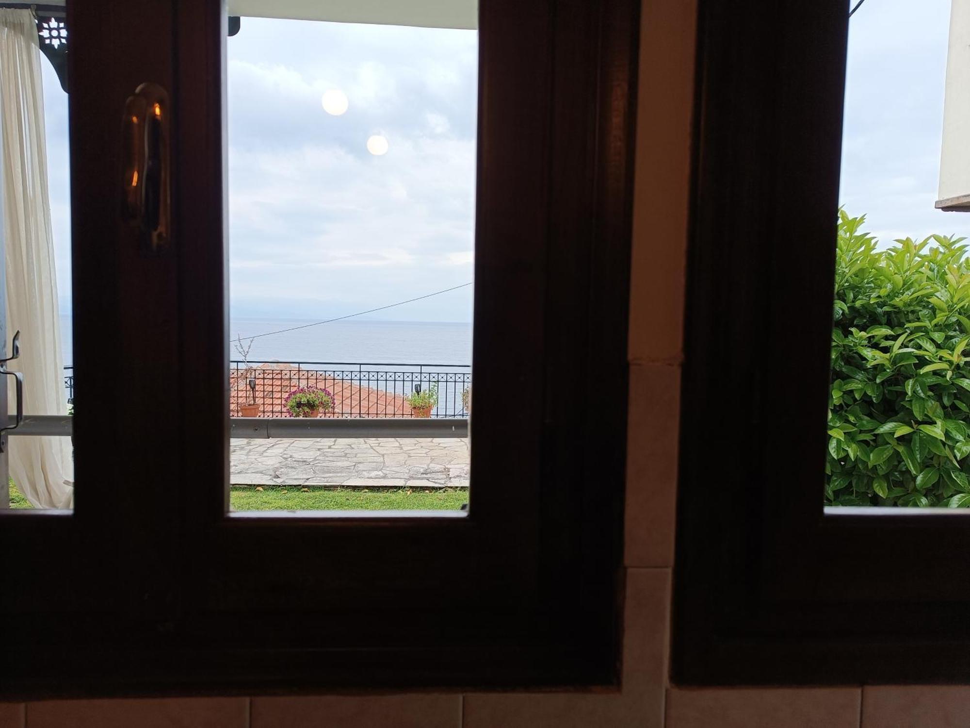 Villa Mesonisi Με Υπέροχη Θέα Στον Παγασητικό!! Áfissos Exterior foto